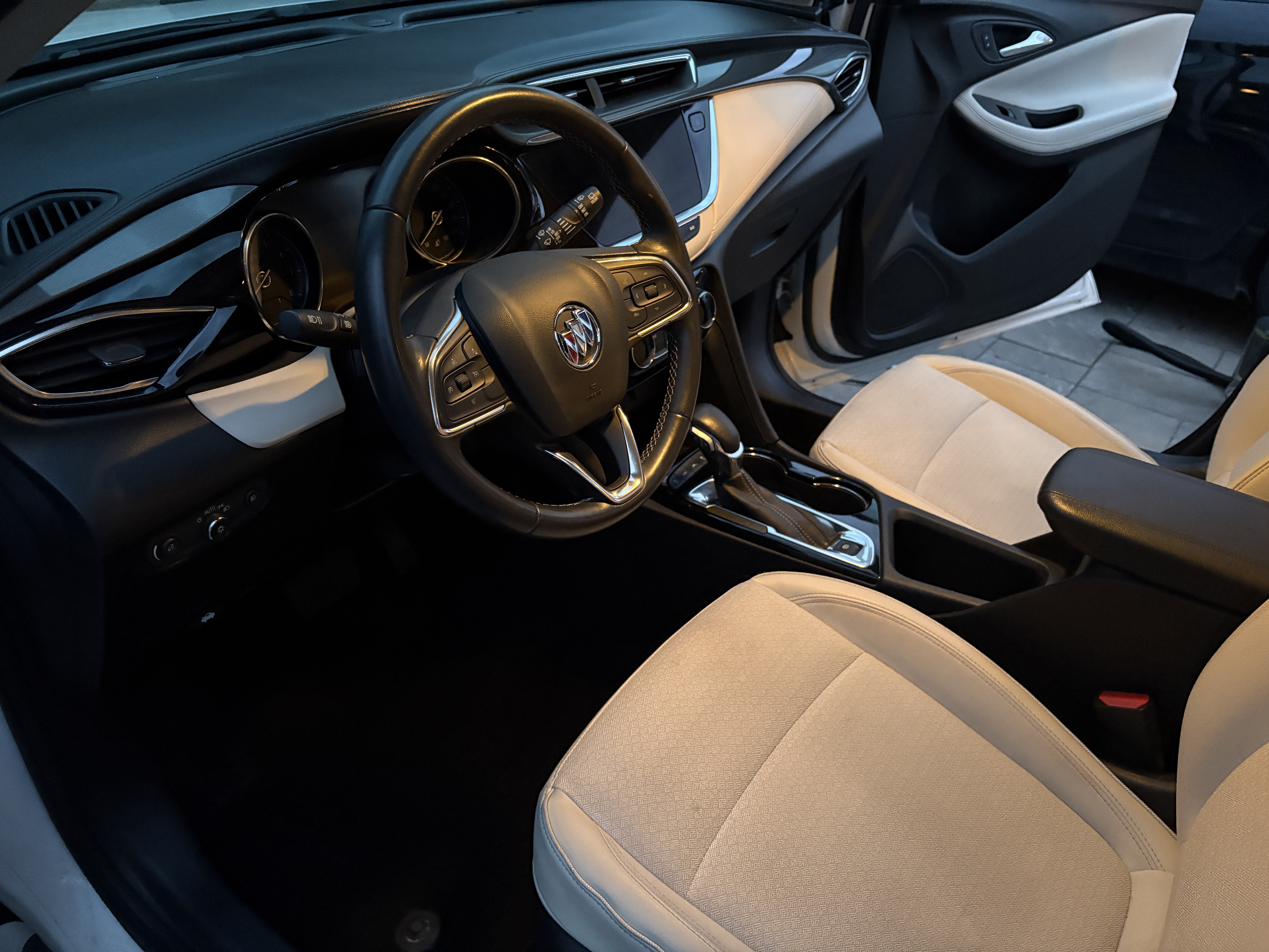 Detailed vehicle interior