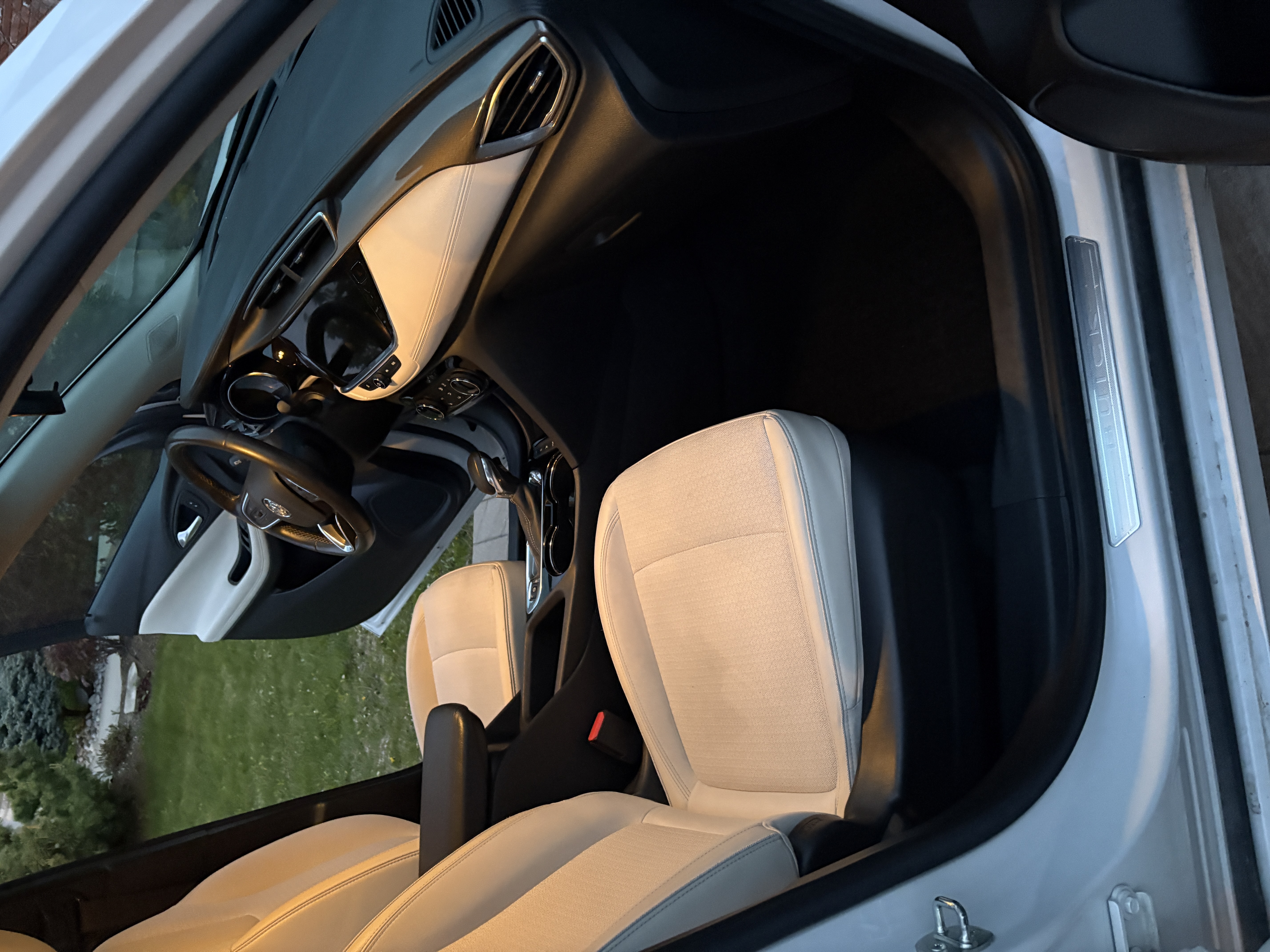 Detailed vehicle interior