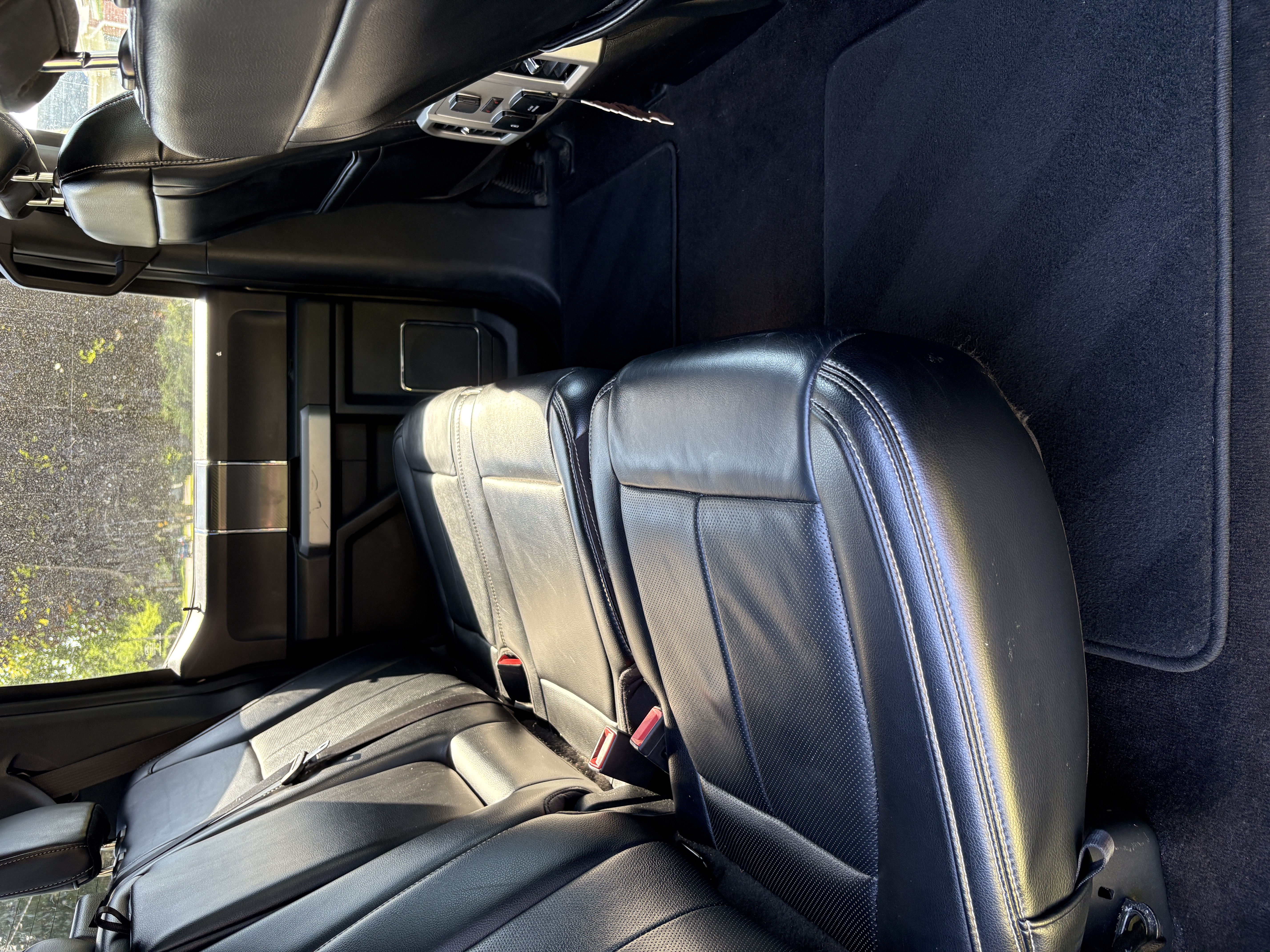 Detailed vehicle interior